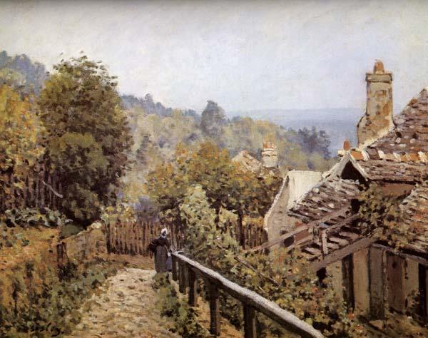 Alfred Sisley Sentier de la Mi-cote,Louveciennes Spain oil painting art